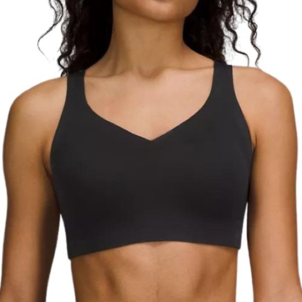 Lululemon black enlite weave back bra size 32DD